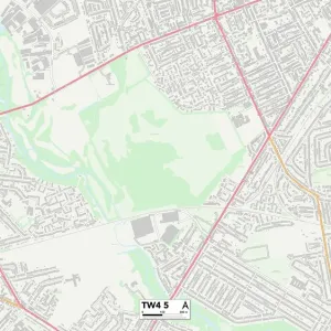 Hounslow TW4 5 Map Hounslow TW4 5 Map