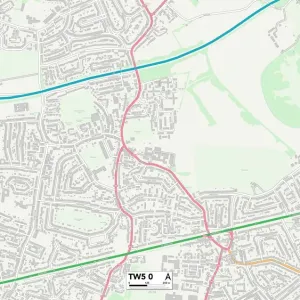 Hounslow TW5 0 Map Hounslow TW5 0 Map