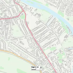 Richmond upon Thames TW11 9 Map Richmond upon Thames TW11 9 Map