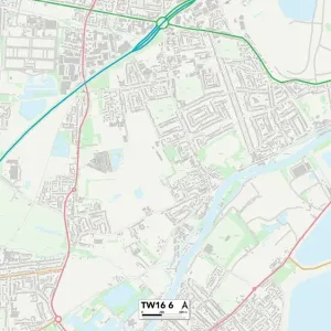Spelthorne TW16 6 Map Spelthorne TW16 6 Map