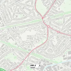 Ealing UB5 4 Map Ealing UB5 4 Map