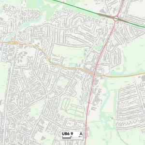Ealing UB6 9 Map Ealing UB6 9 Map