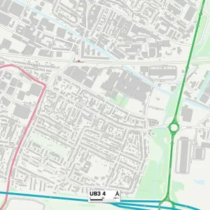 Hillingdon UB3 4 Map Hillingdon UB3 4 Map