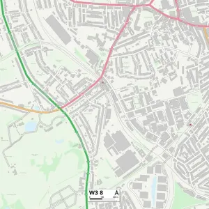 Ealing W3 8 Map Ealing W3 8 Map