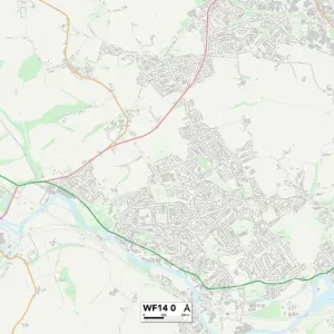 Kirklees WF14 0 Print Map Sector Kirklees WF14 0 Print Map Sector