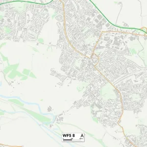 Wakefield WF5 8 Map Wakefield WF5 8 Map