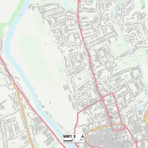 Worcester WR1 3 Map Worcester WR1 3 Map