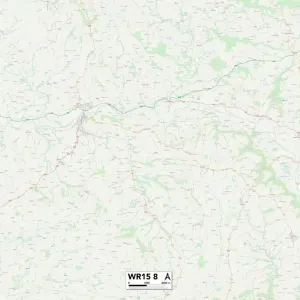 Worcester WR15 8 Map Worcester WR15 8 Map