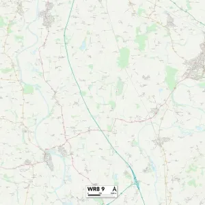 Worcester WR8 9 Map Worcester WR8 9 Map