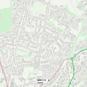 Cannock Chase WS11 5 Map Cannock Chase WS11 5 Map