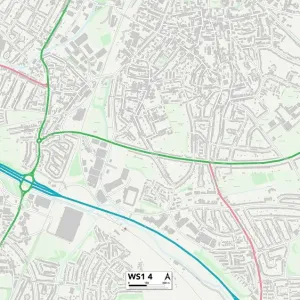 Walsall WS1 4 Map Walsall WS1 4 Map