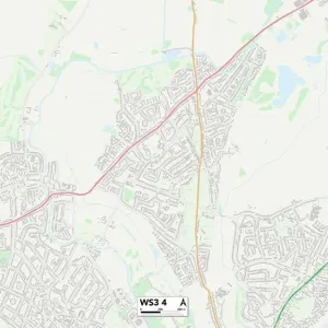Walsall WS3 4 Map Walsall WS3 4 Map