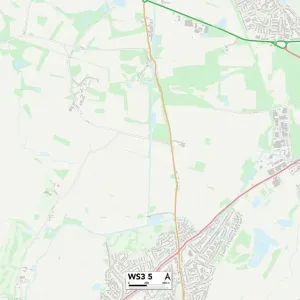 Walsall WS3 5 Map Walsall WS3 5 Map