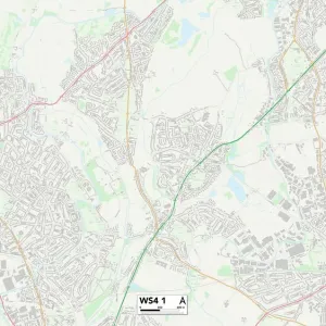 Walsall WS4 1 Map Walsall WS4 1 Map