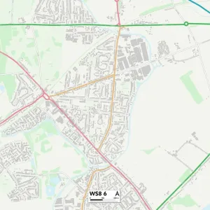 Walsall WS8 6 Map Walsall WS8 6 Map