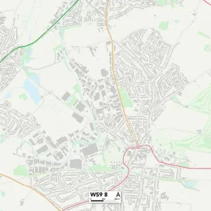 Walsall WS9 8 Map Walsall WS9 8 Map