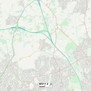 Wolverhampton WV11 2 Print Map Sector Wolverhampton WV11 2 Print Map Sector