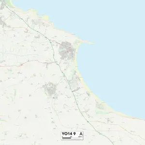 North Yorkshire YO14 9 Print Map North Yorkshire YO14 9 Print Map