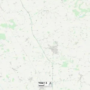 North Yorkshire YO61 3 Print Map North Yorkshire YO61 3 Print Map