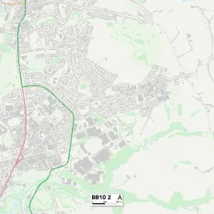 Burnley BB10 2 Print Map Burnley BB10 2 Print Map