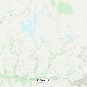Cornovaglia PL14 6 Mappa Cornovaglia PL14 6 Mappa