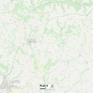 Cornovaglia PL22 0 Mappa Cornovaglia PL22 0 Mappa