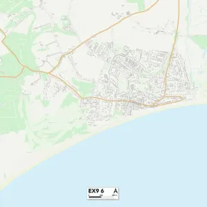 Exeter EX9 6 Map Exeter EX9 6 Map