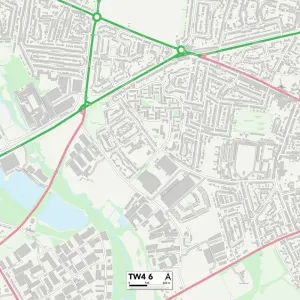 Hounslow TW4 6 Map Hounslow TW4 6 Map