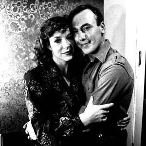 Carol Drinkwater et Christopher Timothy au Theatre Royal. Carol Drinkwater et Christopher Timothy au Theatre Royal.