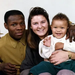 Chris Eubank Family Boxing Print (00131) Chris Eubank Family Boxing Print (00131)