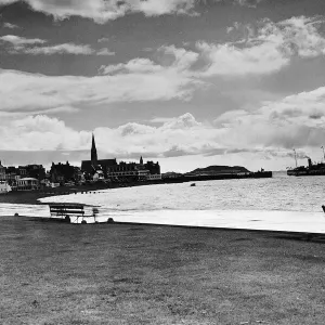 The Seafront at Largs Scotland Print Circa 1960 The Seafront at Largs Scotland Print Circa 1960