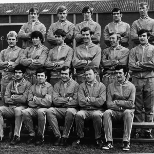 1970 Leeds United Cup Final Track Suits Print 1970 Leeds United Cup Final Track Suits Print