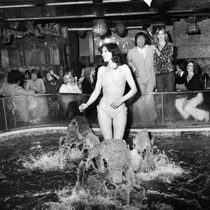 Keith Moon with Annette at La Val Bonne Club Print, 1978