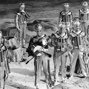 Doctor Who 1967 Print: The Moonbase Cybermen Return Doctor Who 1967 Print: The Moonbase Cybermen Return
