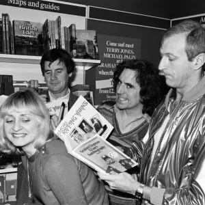 Monty Python Trio at WHSmiths Print, 8th December 1980 Monty Python Trio at WHSmiths Print, 8th December 1980