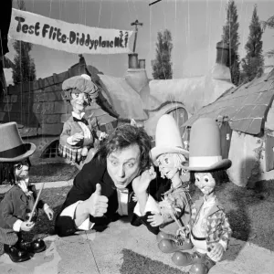 Ken Dodd in the Diddy Village Print, 4th November 1968 Ken Dodd in the Diddy Village Print, 4th November 1968