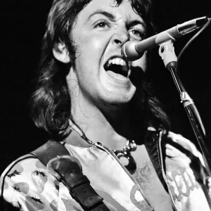 Wings at the Odeon, Leicester Print - 9th July 1973 Wings at the Odeon, Leicester Print - 9th July 1973