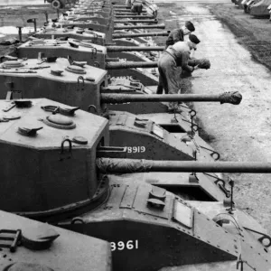 A.E.C Armoured Fighting Vehicles Print, 26th April 1944 A.E.C Armoured Fighting Vehicles Print, 26th April 1944