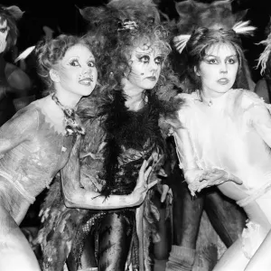 Cats Cast Members Print, New London Theatre, 6th May 1981 Cats Cast Members Print, New London Theatre, 6th May 1981