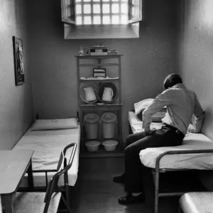 Durham Prison Print - 7th April 1987 (01316) Durham Prison Print - 7th April 1987 (01316)