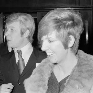 Cilla Black and Bobby Willis at Little Richard Concert Print 1966 Cilla Black and Bobby Willis at Little Richard Concert Print 1966