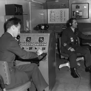 RAF Feltwell Thor Launch Control Suite Print, 2nd February 1960 RAF Feltwell Thor Launch Control Suite Print, 2nd February 1960