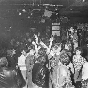 Print of The Clash live at the Rock Garden in Middlesbrough, 19th May 1977 Print of The Clash live at the Rock Garden in Middlesbrough, 19th May 1977