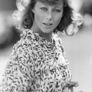 Jenny Agutter im Garten für die Photoeröffnung am 4. September 1978 Jenny Agutter im Garten für die Photoeröffnung am 4. September 1978