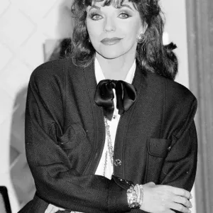Joan Collins, Schauspielerin - 11/10/1988 Joan Collins, Schauspielerin - 11/10/1988