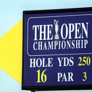 British Open 16th Hole Print, Carnoustie Golf Course British Open 16th Hole Print, Carnoustie Golf Course