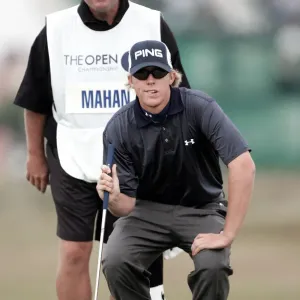 Hunter Mahan Print - Royal Troon 2004 Golf Hunter Mahan Print - Royal Troon 2004 Golf