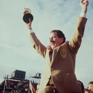 Sam Torrance Lifts The Trophy Print, 1985 Ryder Cup Sam Torrance Lifts The Trophy Print, 1985 Ryder Cup