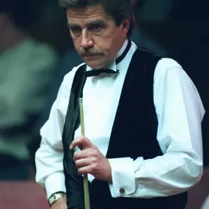 Cliff Thorburn Print - Snooker Player in Action Cliff Thorburn Print - Snooker Player in Action