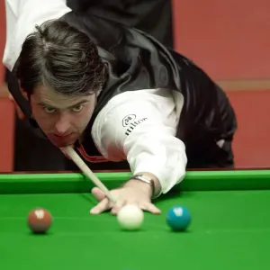 Ronnie O'Sullivan Print, England Embassy World Snooker Crucible Ronnie O'Sullivan Print, England Embassy World Snooker Crucible
